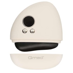 Masażer elektroniczny Gua Sha do twarzy i ciała wibrujący i podgrzewany QMED 