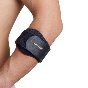 Opaska na łokieć tenisisty z  poduszką silikonową uniwersalna 