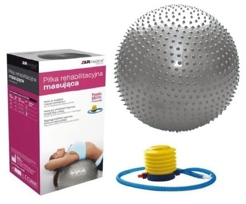 Piłka z wypustkami masującymi BMB-75