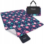 Koc plażowy  piknikowy izolowany składany jak torba 200x200 4Fizjo