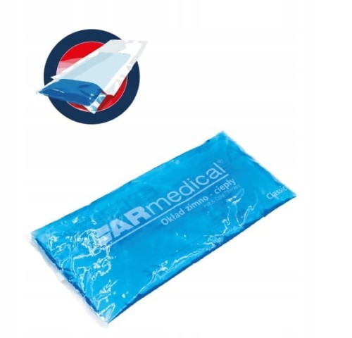 Kompres żelowy w osłonce ciepły zimny