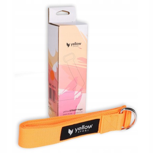 Pasek do jogi bawełniany YellowStrap