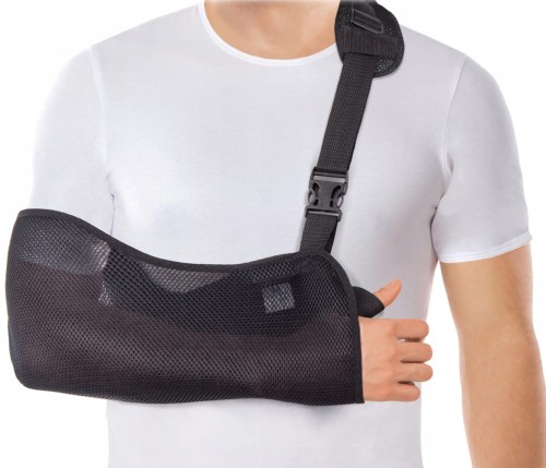 Temblak ortopedyczny OMAX siatkowy czarny