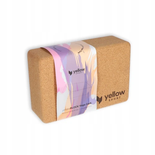 Korkowa kostka do jogi