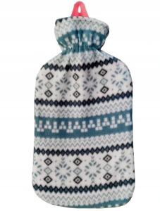 Termofor gumowy w polarku  Sanity w pokrowcu 2 litry