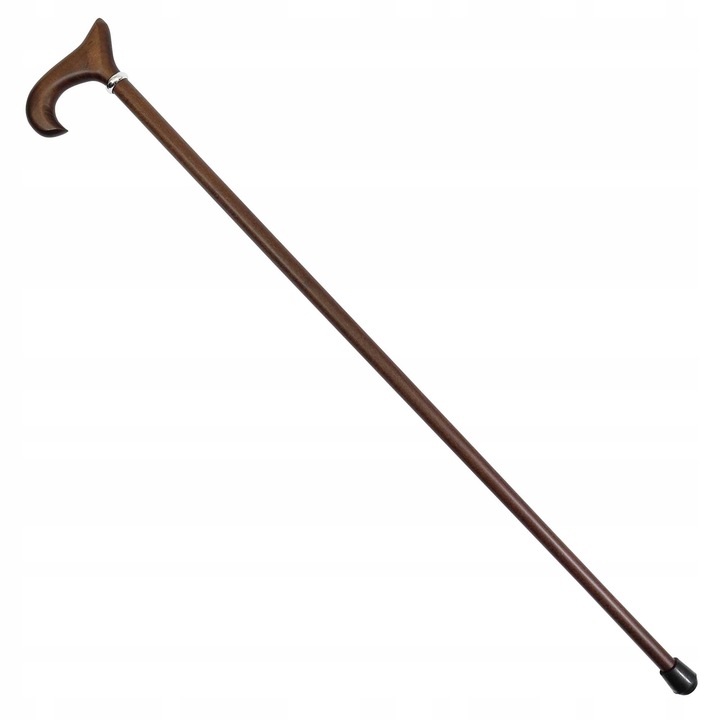 Laska drewniana ozdobna