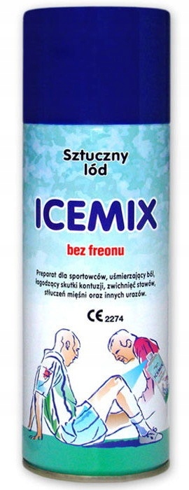 Sztuczny lód w sprayu Icemix