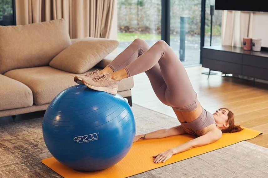 Piłka RehBall 65 niebieska